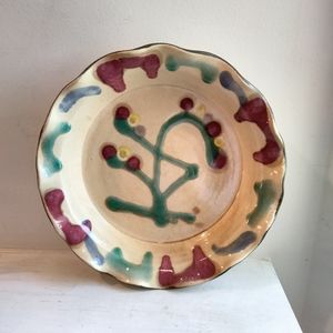 Daniel Lasser ceramic pie plate dish
